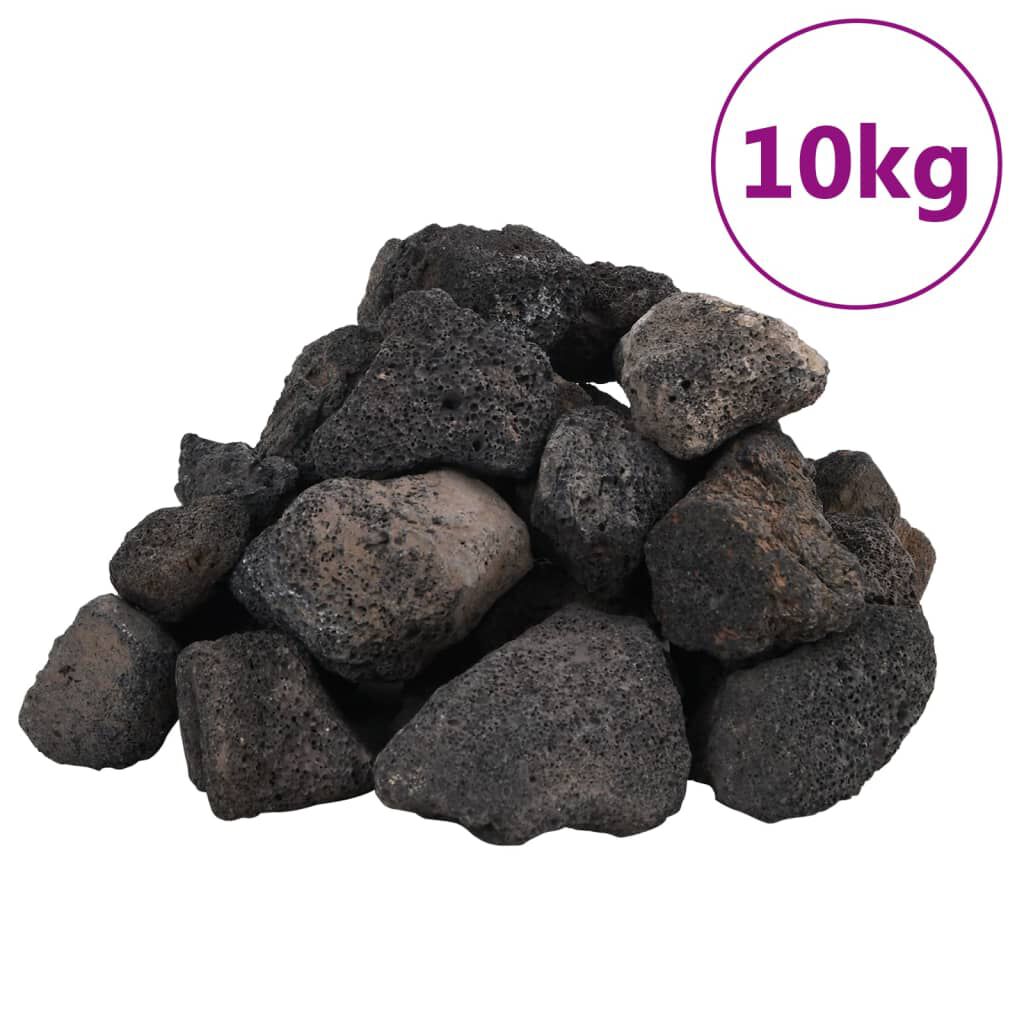 VidaXL Rocas Volcánicas Negras para acuario thumbnail