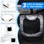 Nobleza Jaula Portátil para Perros Gatos en el Coche, Parque Plegable para Perros, Parque para Mascotas de Tela Oxford Impermeable Bañado en Plata 210D, Apto para Interior y Exterior, 93*54*54 cm, , large indicador imagen numero 5