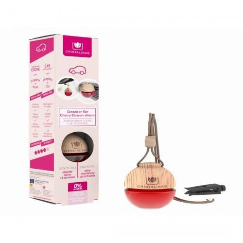 Ambientador de coche olor Cerezo en flor Cristalinas
