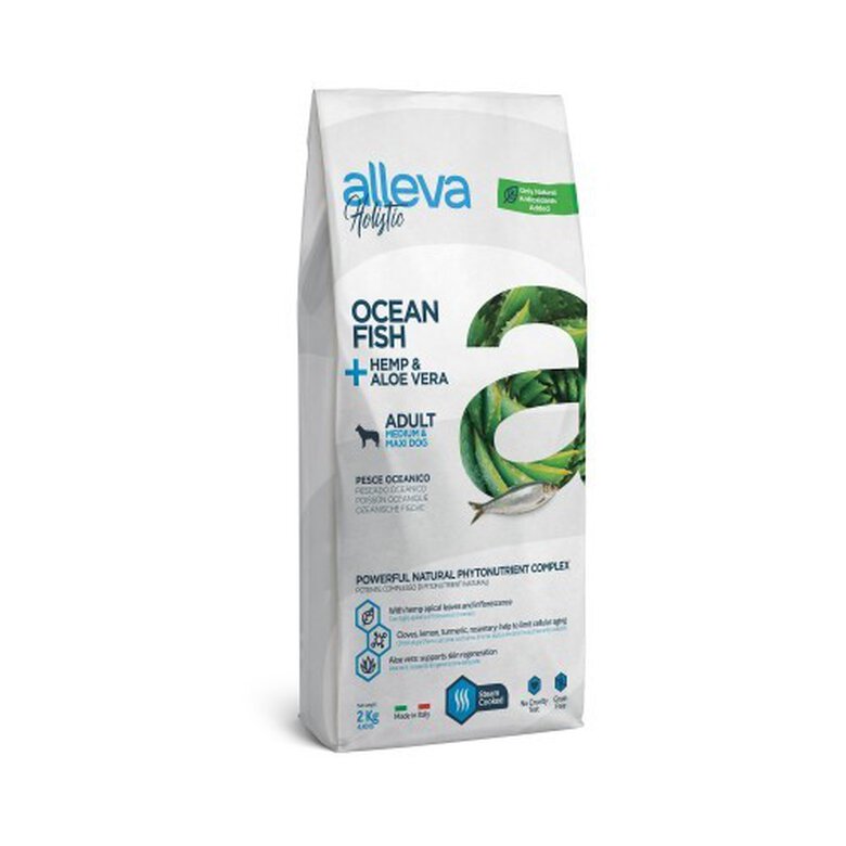Pienso Alleva Holistic Adult Ocean Fish Medium/Maxi sabor Pescado ...