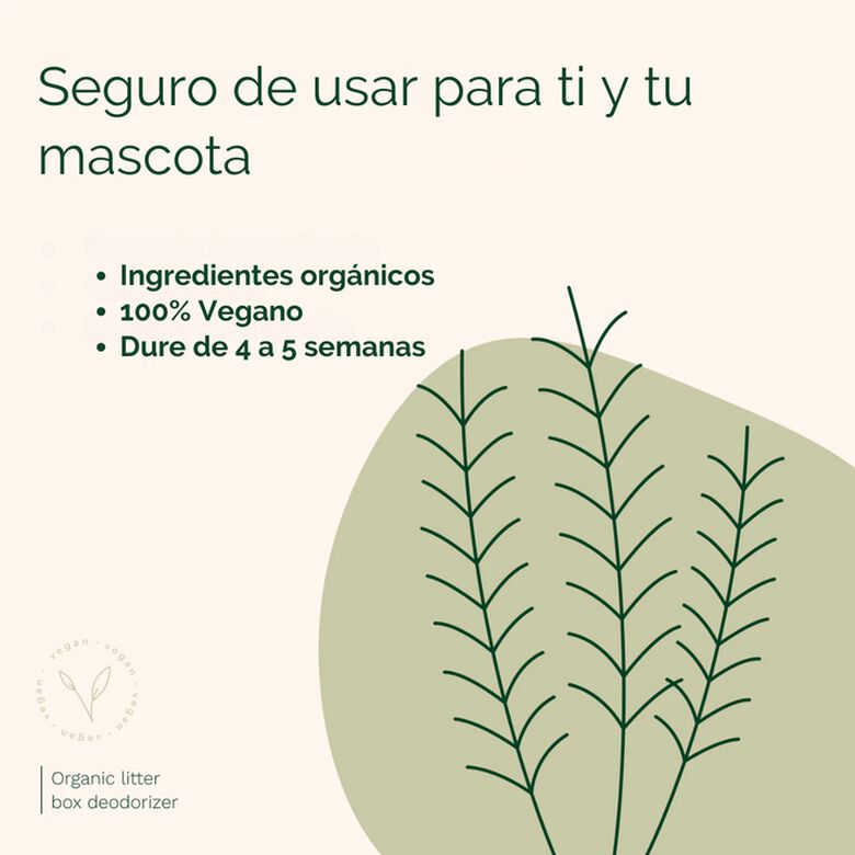 Catuals® Desodorante para arenero Rose para gatos thumbnail