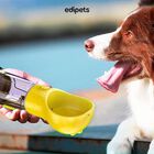 Edipets bebedero portátil con dispensador de bolsas amarillo para perros, , large image number null