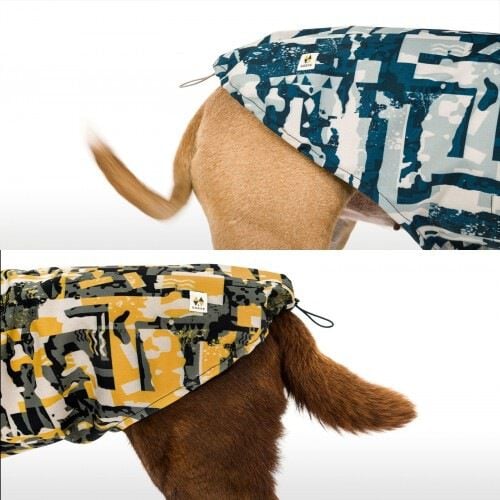 Chubasquero Amazonia para perros Gobak con forro polar mostaza, , large Imagen numero 2