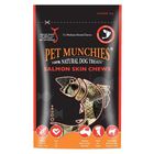 Snacks para perros piel de salmón natural, , large image number null