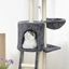 Cstore jipsy árbol con 3 plataformas gris para gatos, , large indicador imagen numero 4