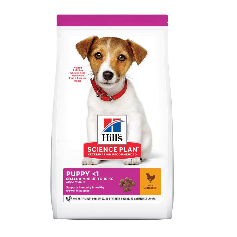 Hill's Science Plan Puppy Small & Mini Pollo Pienso para perros, , large image number null
