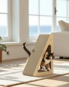 Althea Living - Rascador para gatos Rompeolas, cart&oacute;n corrugado, , large Imagen numero 5