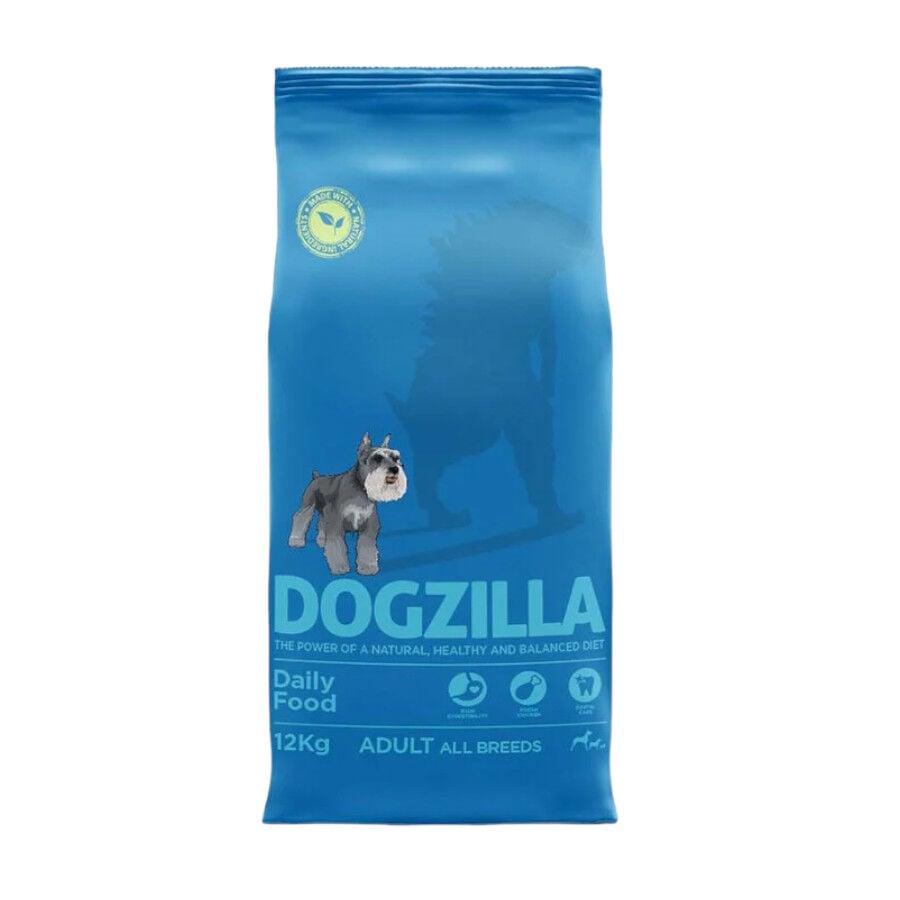 12 kg Dogzilla Adult Pollo y Arroz Pienso para perros adultos, , large Imagen numero 1