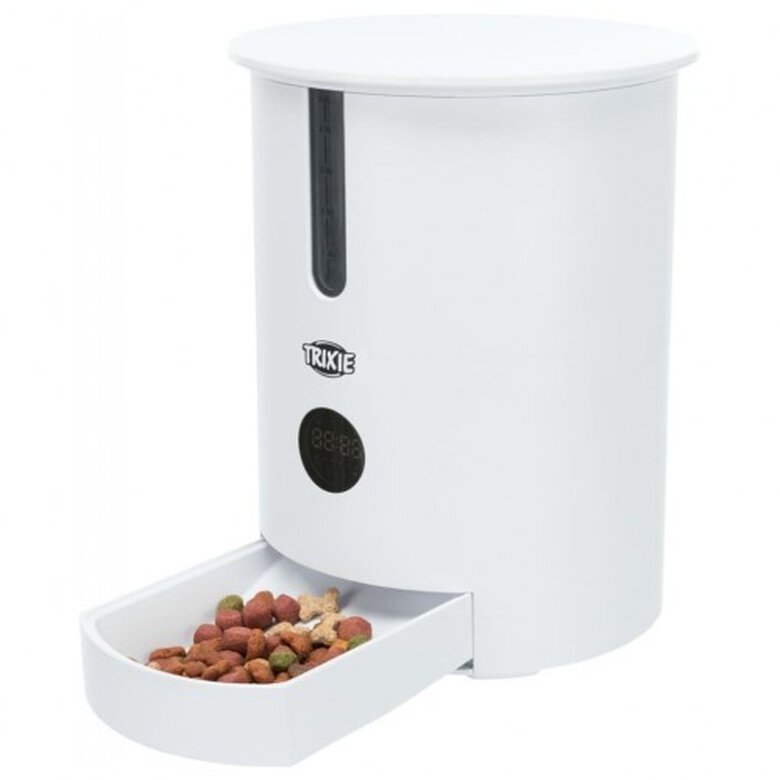 Dispensador automático de comida para mascotas color Blanco, , large image number null