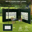 Outsunny Paredes Laterales Verde Oscuro, , large indicador imagen numero 4