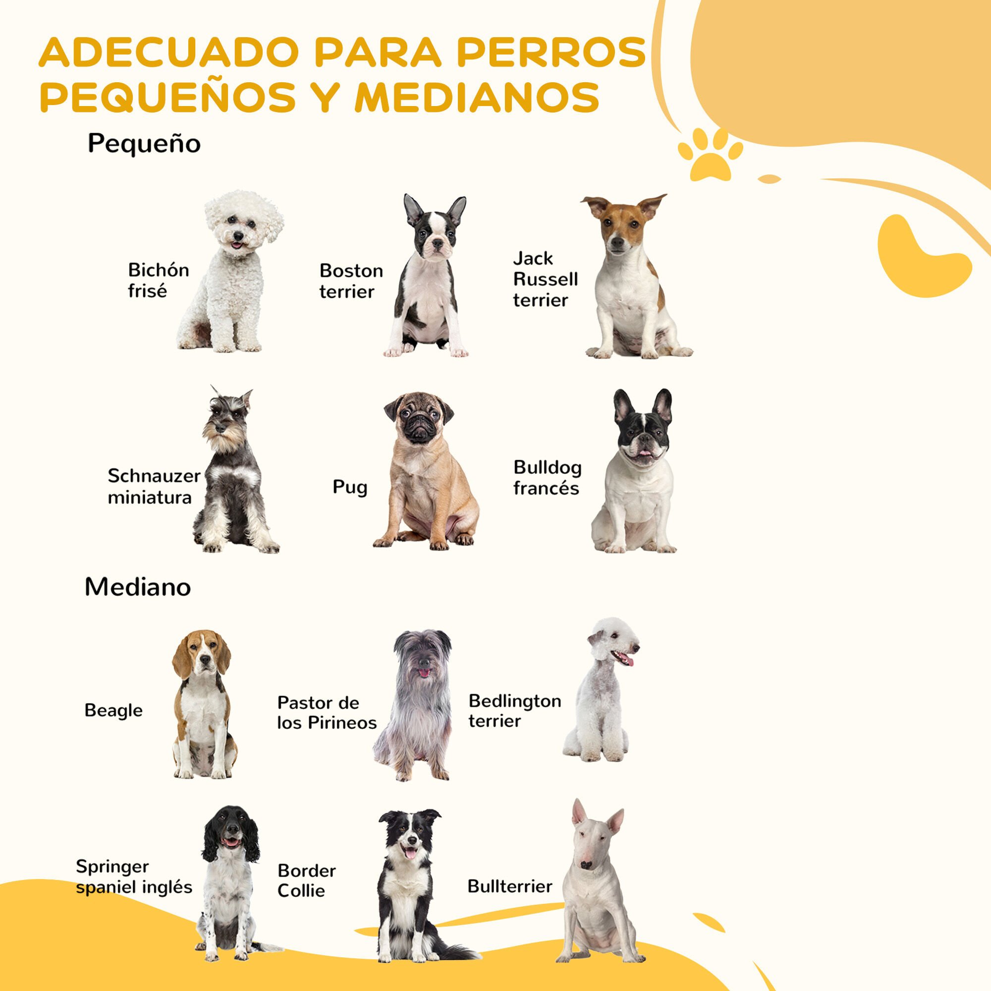 PawHut Barrera de Seguridad café para perros y gatos thumbnail