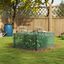 Outsunny Jaula de Cultivo Jaula de Protección con Soportes de Acero Puerta con Cremallera para Proteger las Plantas Flores en Patio Jardín Terraza 125x125x62,5 cm Verde, , large indicador imagen numero 2