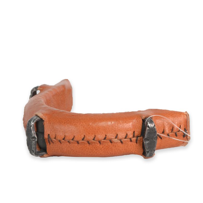 Guarnicioneria Los Nietos Muserola Fragua Forrada 3 Pasadores  Color Avellana Equipamiento Para El Caballo thumbnail