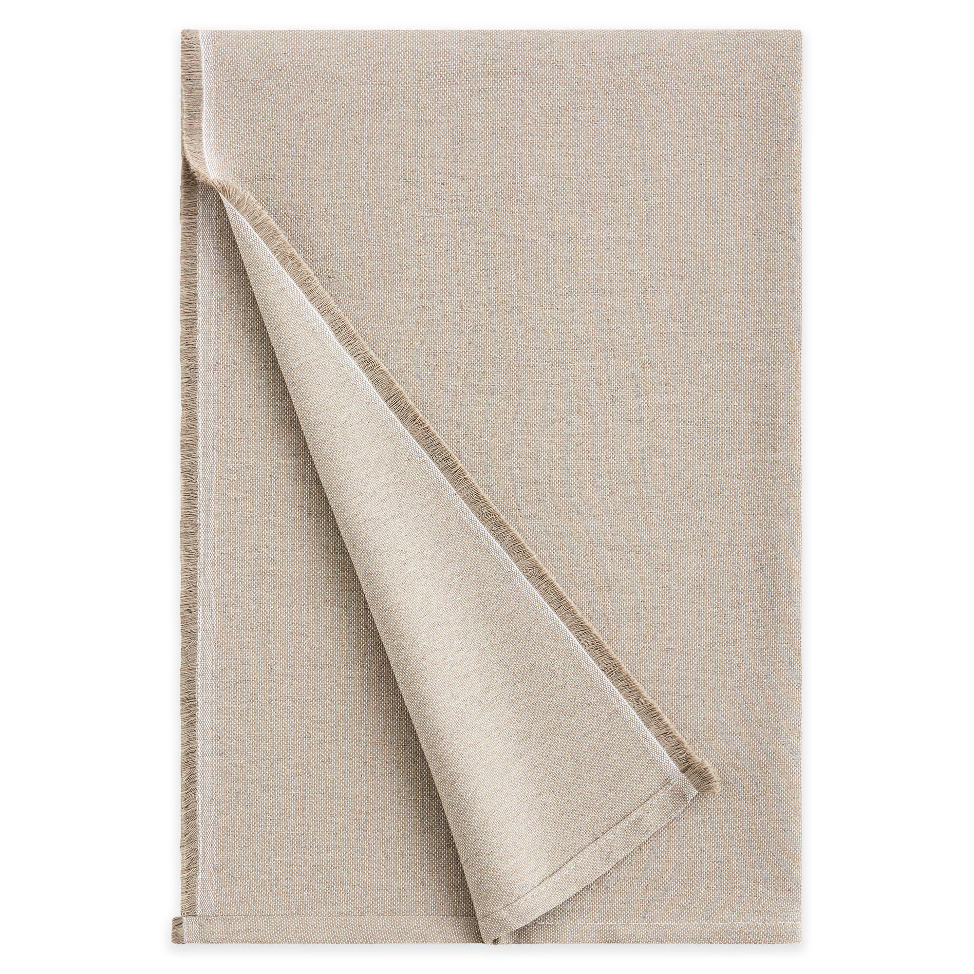 Plaid  Liso180x260 cm  Beige, , large Imagen numero 1