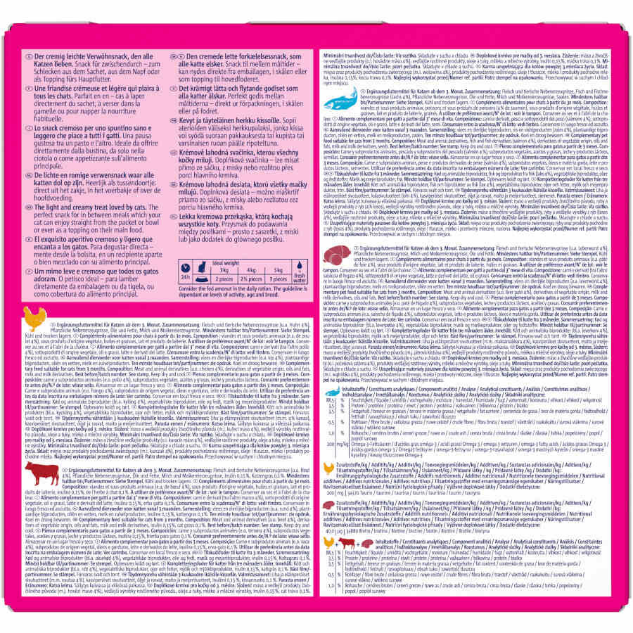 Vitakraft Liquid Snack Pollo y Ternera, Pat&eacute;, y Salm&oacute;n para gatos, , large Imagen numero 2