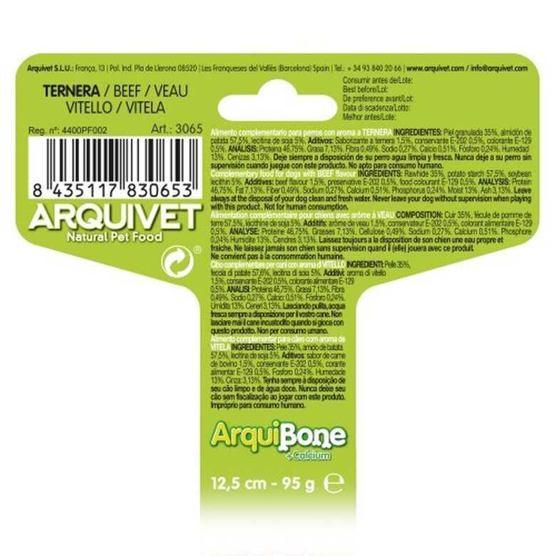 Hueso arquibone Buey para perros sabor Buey, , large image number null