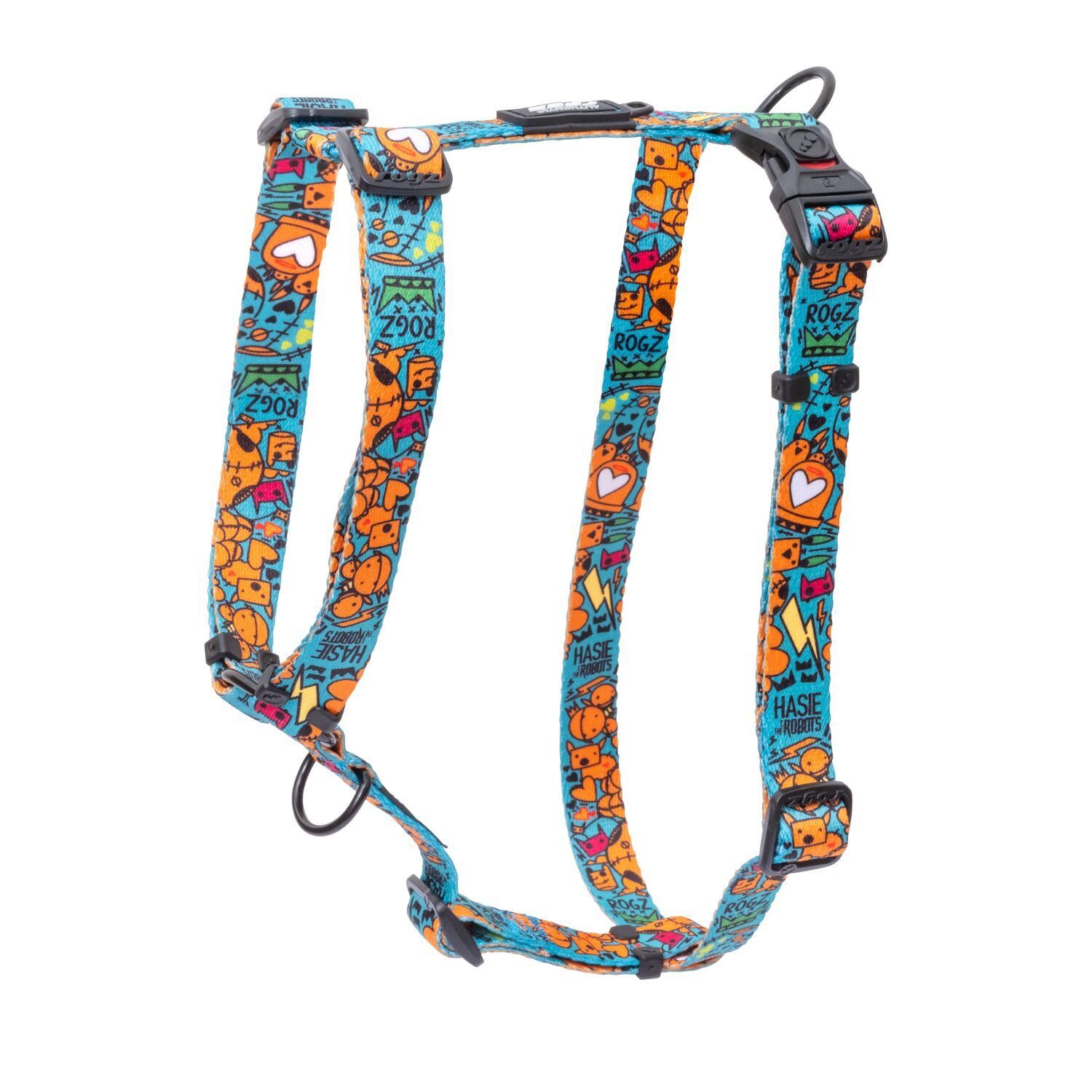 Arn&eacute;s para perro Rogz Fusion &ndash; Dise&ntilde;o Grafitti Azules (4 tallas), , large Imagen numero 1