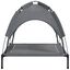 vidaXL Cama para perros con dosel antracita tela oxford y acero, , large indicador imagen numero 12