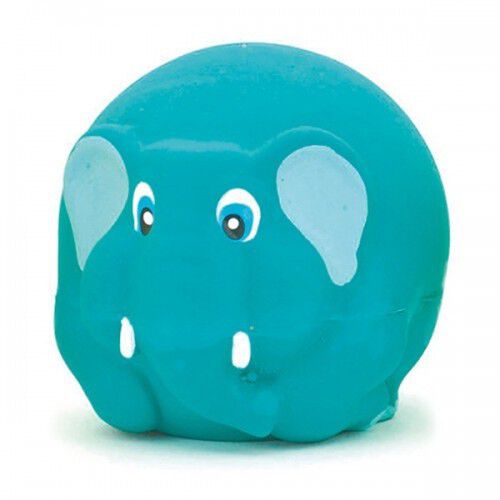 Elefante l&aacute;tex de juguete para perros color Azul, , large Imagen numero 1