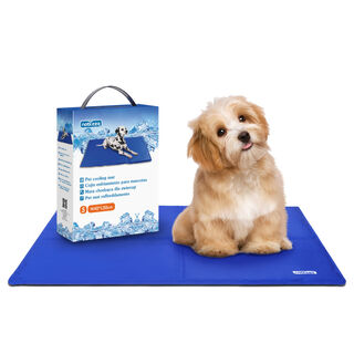 Nobleza Alfombrilla Azul refrescante, no tóxico ideal para para perros y gatos en verano