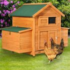 Gallinero grande de abeto PawHut color Madera, , large image number null