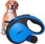 Edipets correa extensible con sistema de frenado azul para perros, , large indicador imagen numero 1