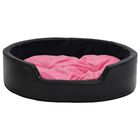 VidaXL Sofá Con Cojín Lavable Negro y Rosa para perros y gatos, , large image number null