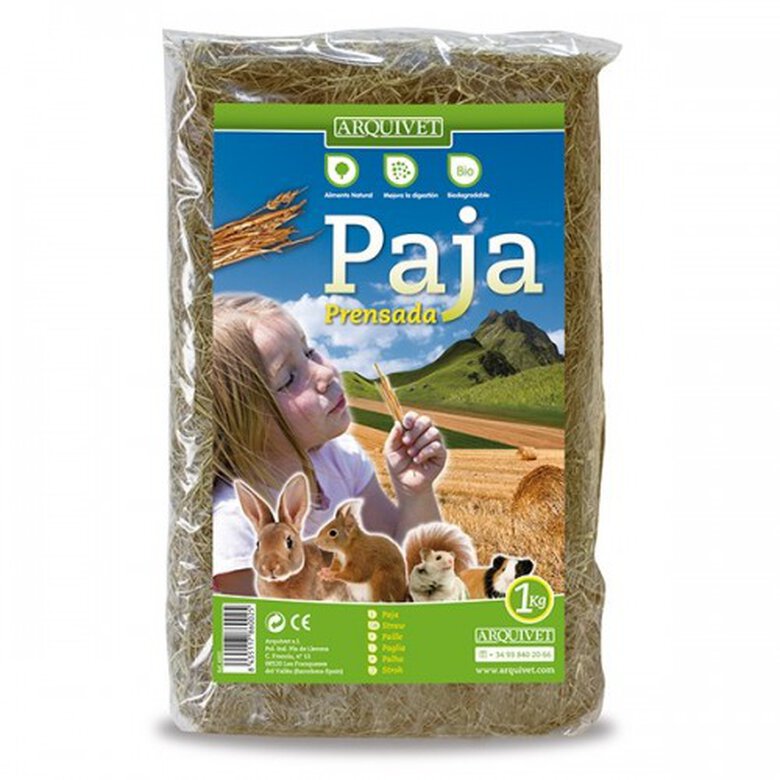 Paja para roedores sabor Neutro