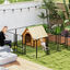 PawHut Parque para Perros de 12 Paneles de 100 cm de Altura, Vallas para Perros de Acero Resistente Plegable, con Puertas, para Interior y Exterior, Negro, , large indicador imagen numero 7
