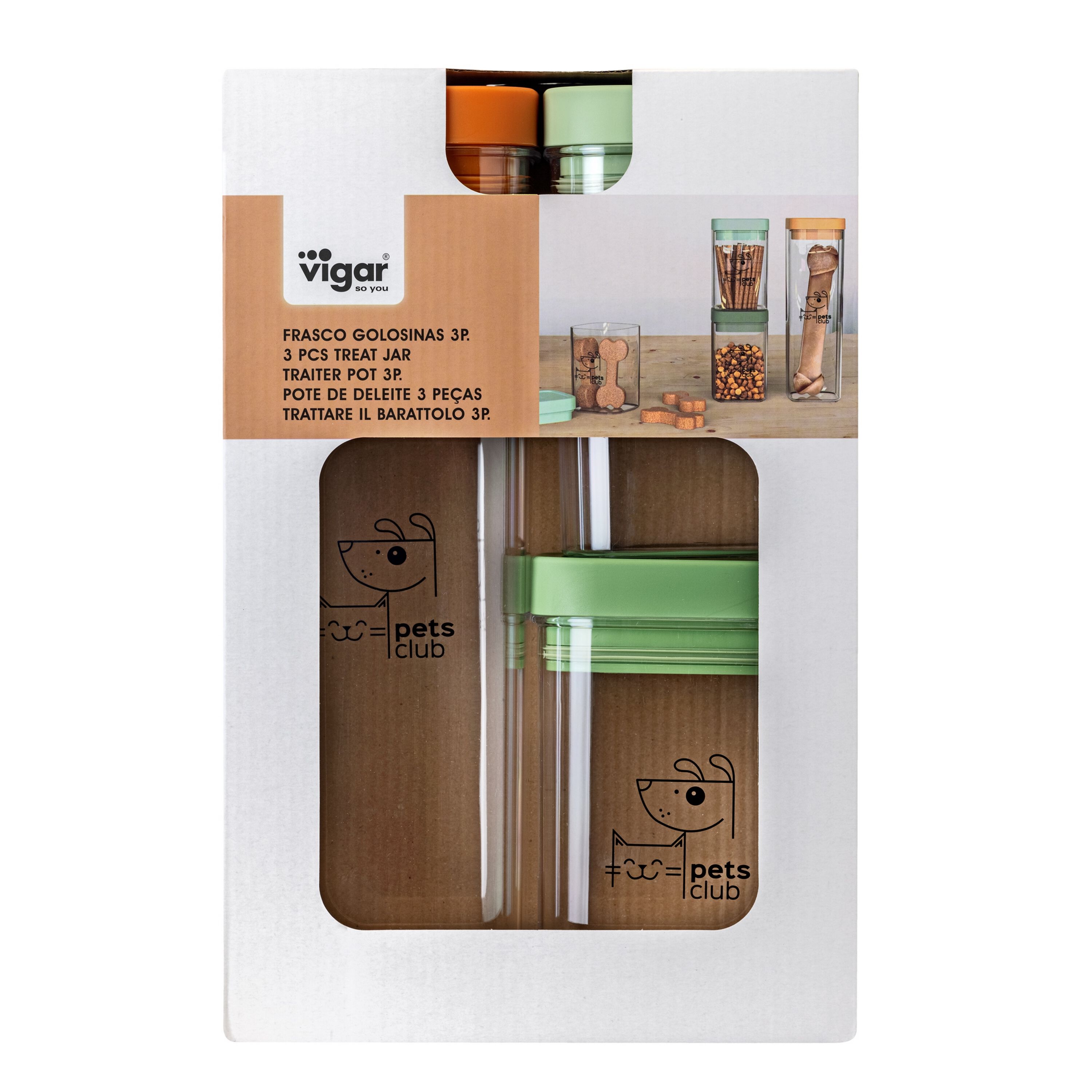 Vigar Pets Club Contenedores de comida para mascotas thumbnail