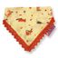 Bandana de otoño para perros salchicha con ribete de encaje, , large indicador imagen numero 1