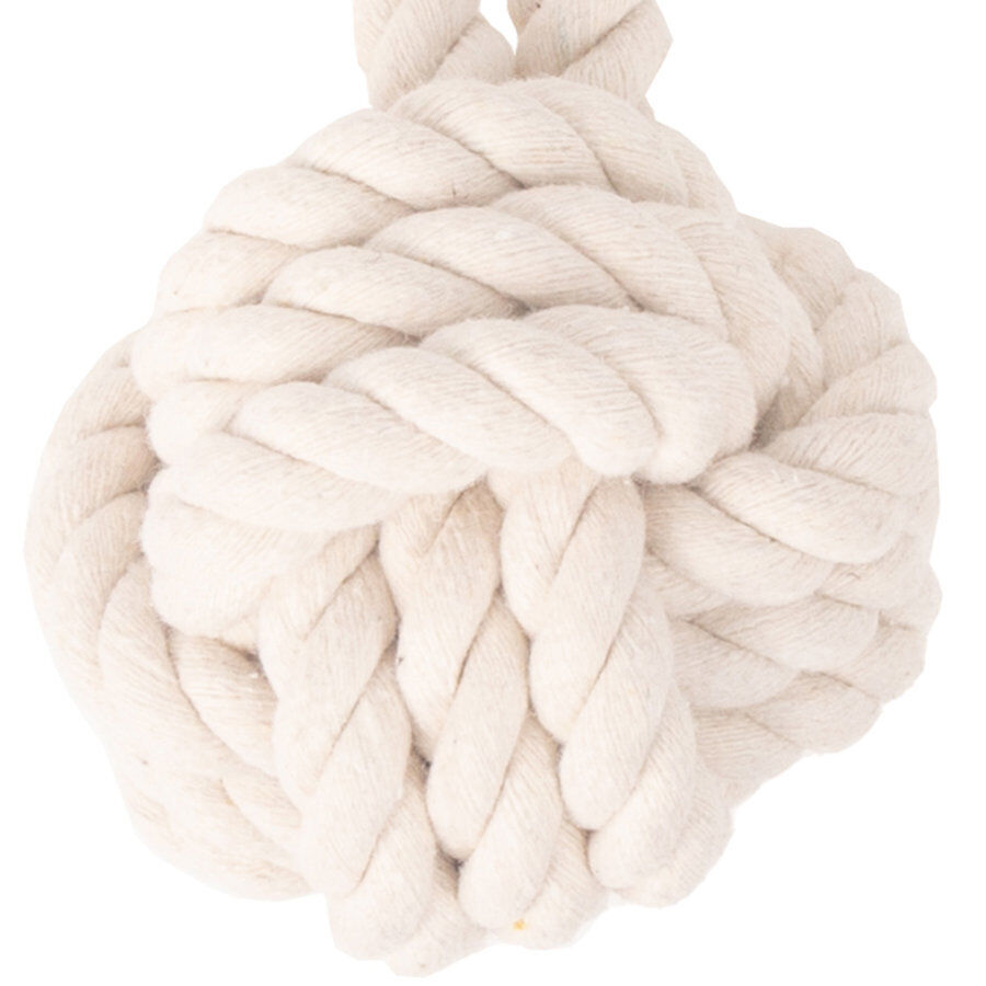 Tootoy! Pull Natural Rope Ball pelota de cuerda con asa para perros, , large Imagen numero 3