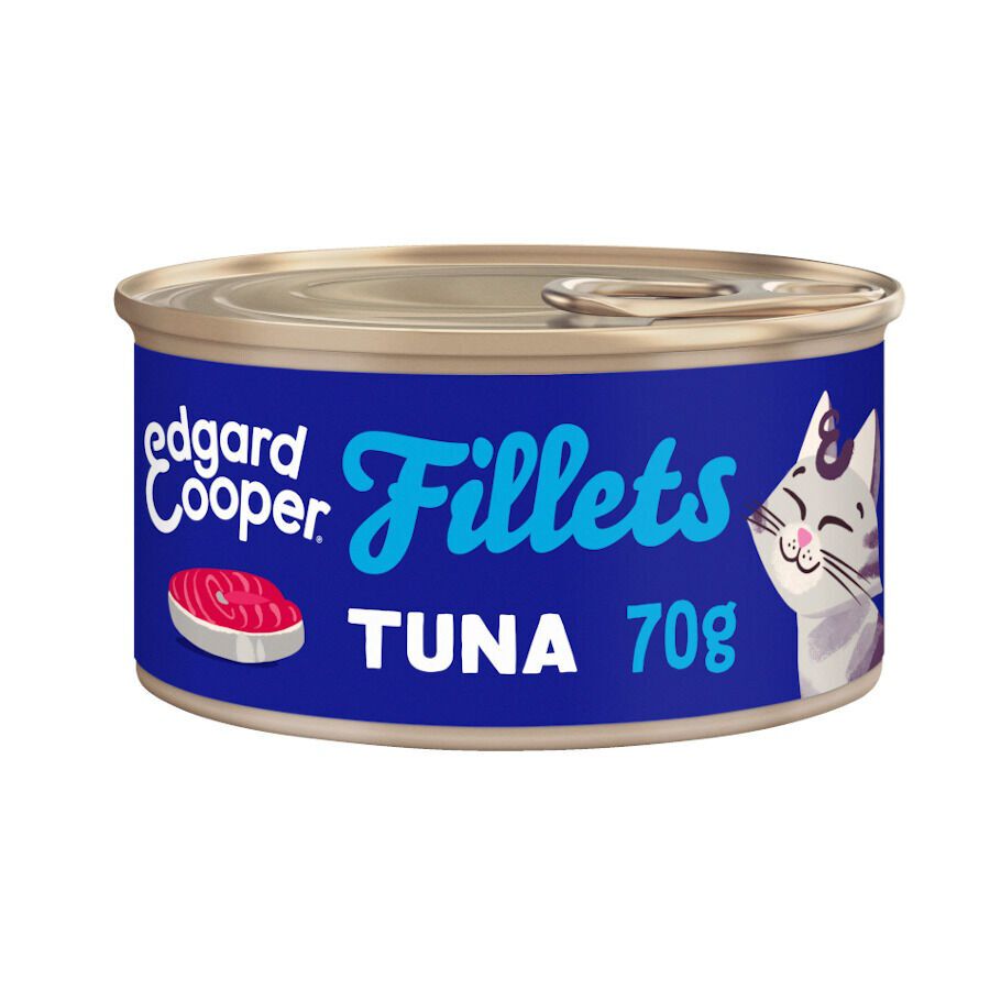 Edgard &amp; Cooper Filetes de Atún lata para gatos thumbnail