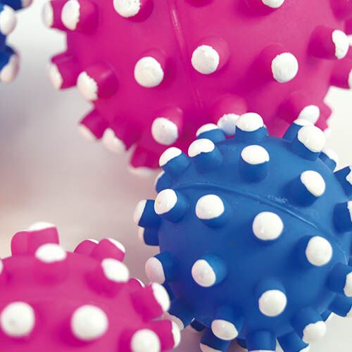 Pelota erizo con sonido PELOTA ERIZO 9 CM., , large Imagen numero 2