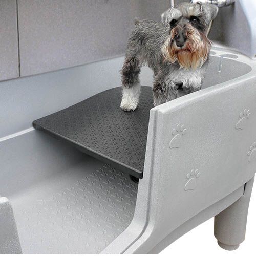 Ba&ntilde;era para perros Ib&aacute;&ntilde;ez Glenbath con extensi&oacute;n trasera COLOR GRANITO, , large Imagen numero 4