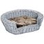 PawHut cama de mimbre gris para perros, , large indicador imagen numero 1