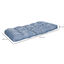 Outsunny Coj&iacute;n para Banco de 2 Plazas 110x48x8 cm Coj&iacute;n Rectangular para Interiores y Exteriores Lavable con 8 Puntadas y Asiento C&oacute;modo para Sillas Sof&aacute;s Azul, , large indicador imagen numero 3