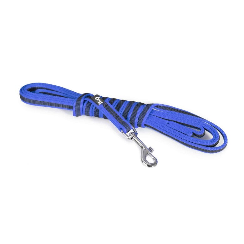 Correa engomada 14mmx3 m Azul con asa