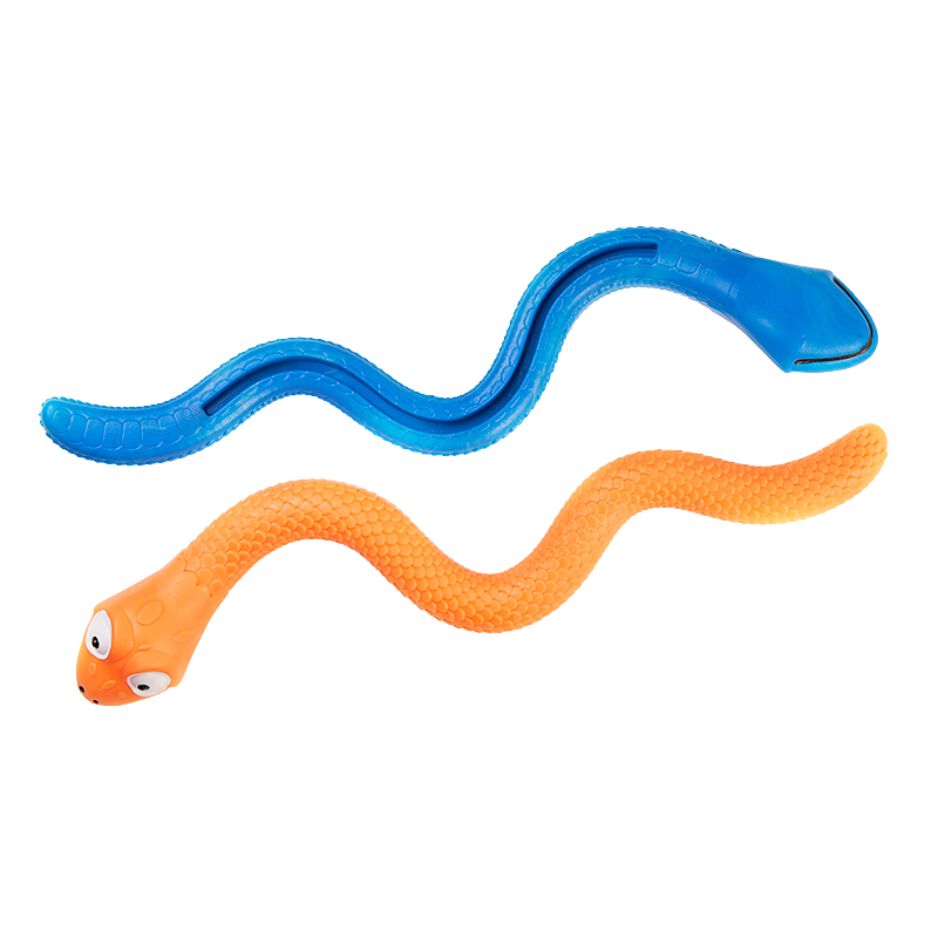Lets Play Spain Juguete Serpiente Azul para perros