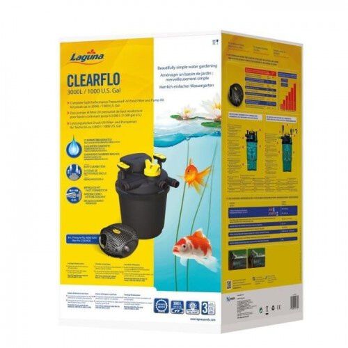 Laguna Clear-Flo 3000 Kit de Filtraci&oacute;n para acuarios, , large Imagen numero 1