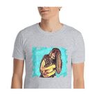 Mascochula camiseta hombre personalizada graffiti con tu mascota gris, , large image number null