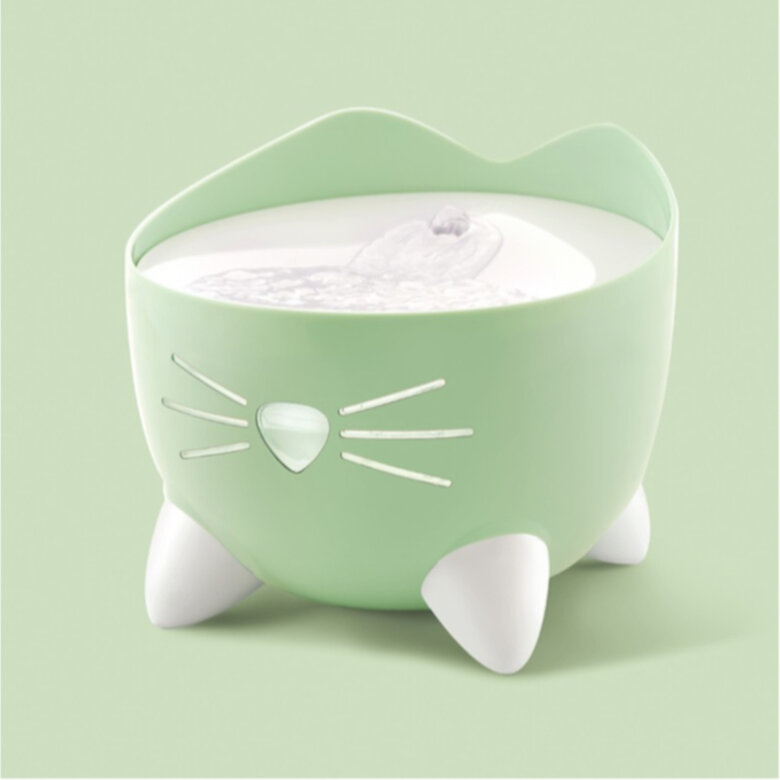 Catit PIXI Fuente Bebedero Verde para gatos, , large image number null