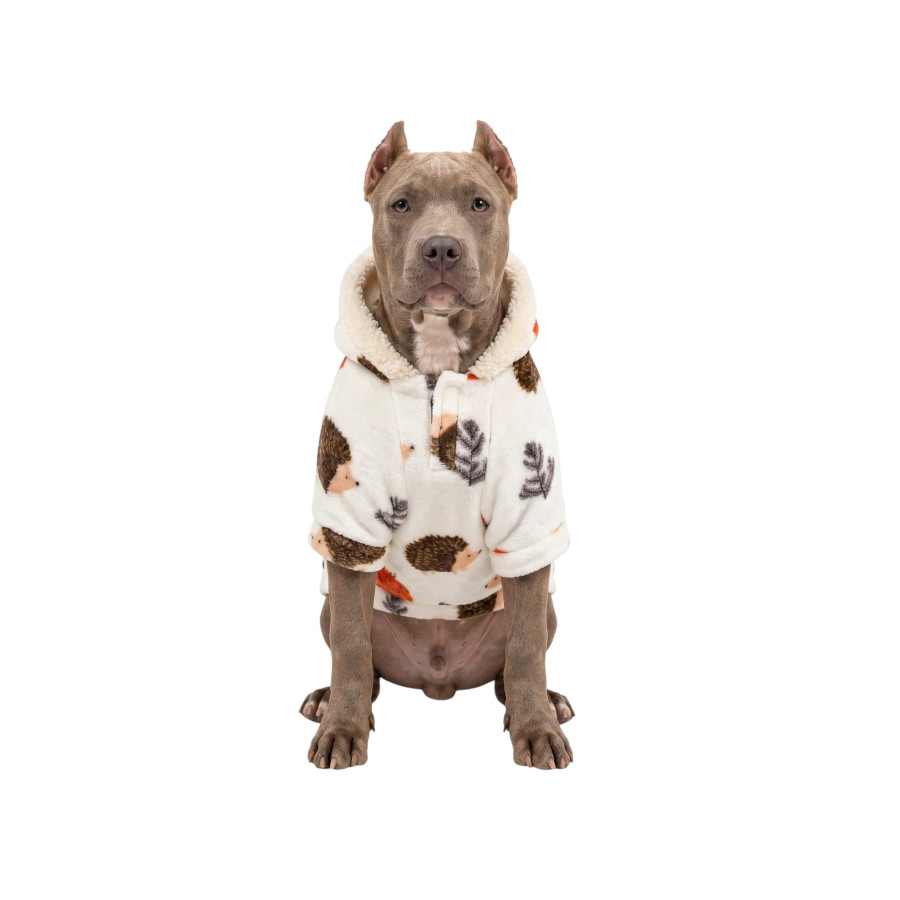 Gotoo Sudadera Forro Polar Estampado Erizo para perros, , large Imagen numero 7