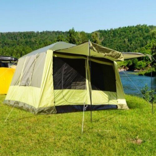 Tienda de campa&ntilde;a familiar Outsunny color Verde, , large Imagen numero 5