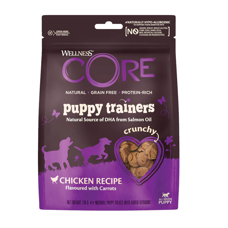 Wellness Core Bocaditos Puppy Trainers Pollo para perros thumbnail
