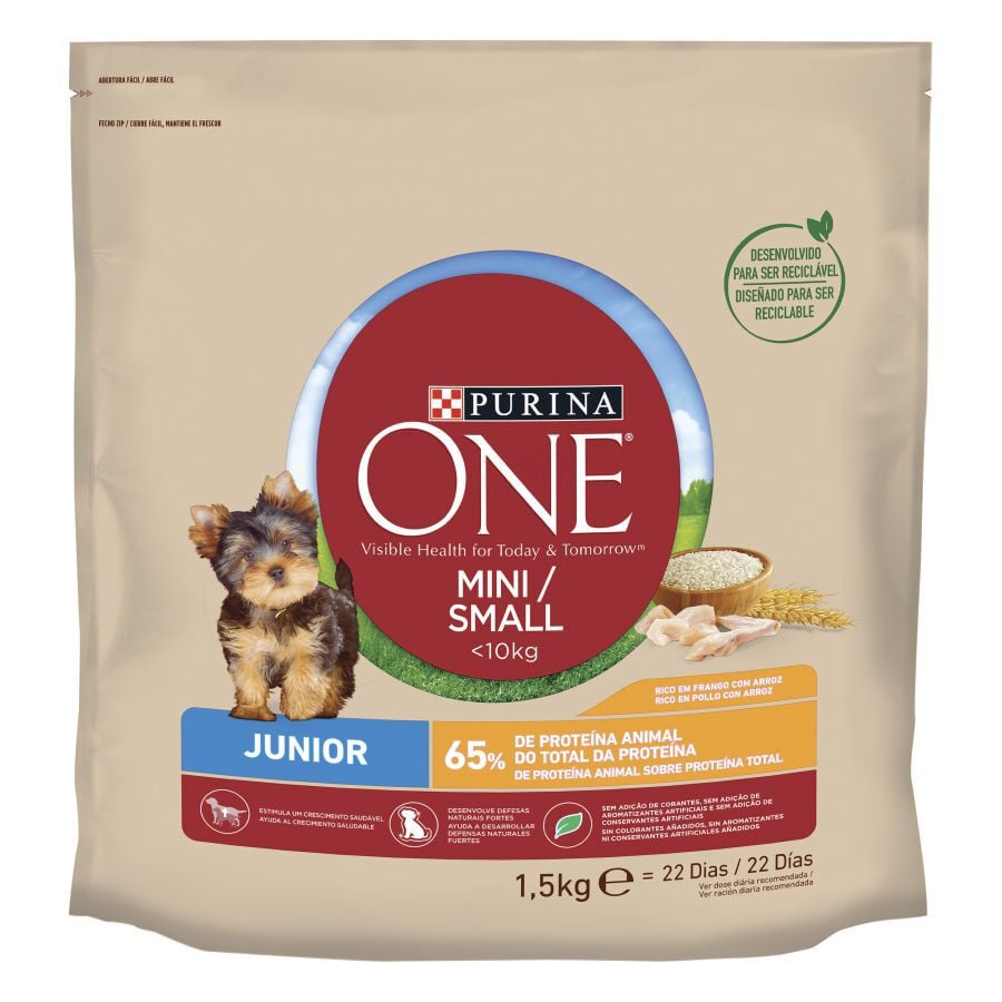 Purina One Junior Bifensis Pollo pienso para perros thumbnail
