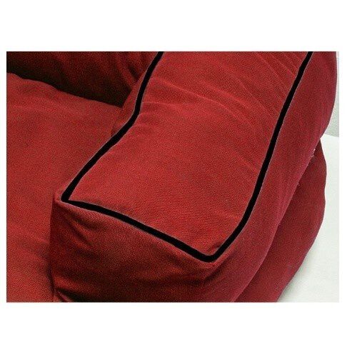 Confort pet sofa florida impermeable rojo para perros thumbnail