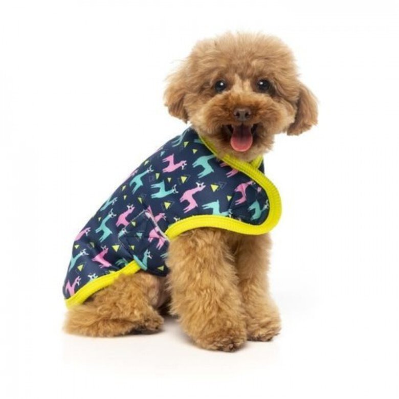 Abrigo Fuzzyard No Probllama para perros color Azul, , large image number null