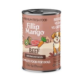 Pienso FIllip Mango para perros de buey, kiwi y zanahoria 400gr