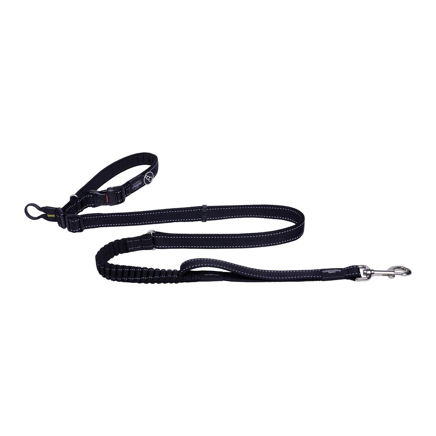 Rogz correa Handsfree negra para perros, , large Imagen numero 3